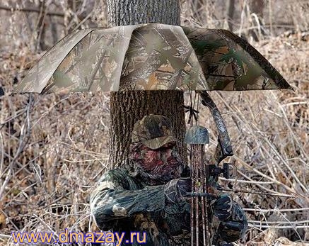Зонт- укрытие камуфляжный для охоты ALLEN 190 Instant Roof Treestand Umbrella